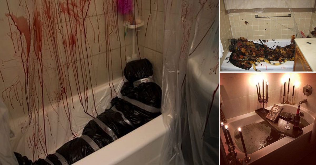 33+ Spooky Halloween Bathroom Decorating Ideas - Hello Lidy